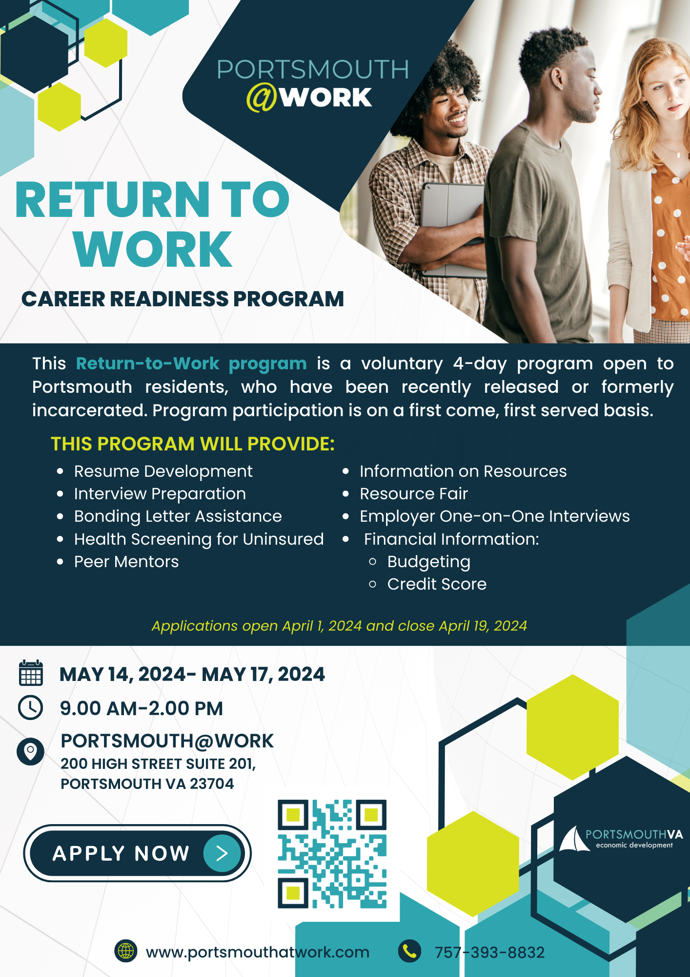 Return To Work Flyer