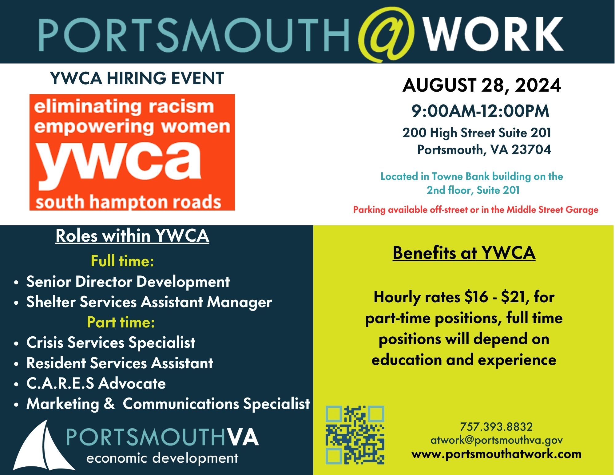 YWCA AUGUST 1
