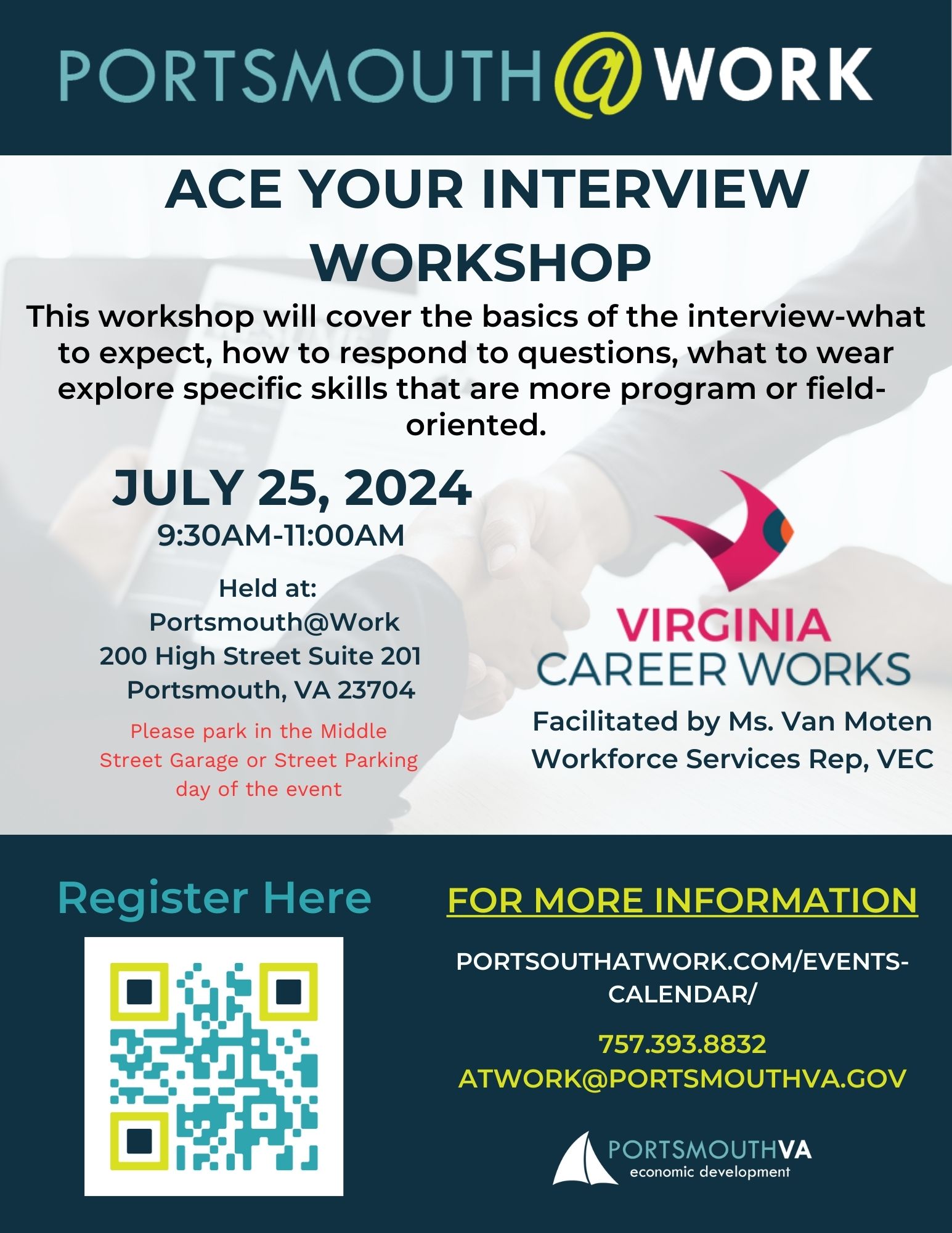 July Interview Workshop