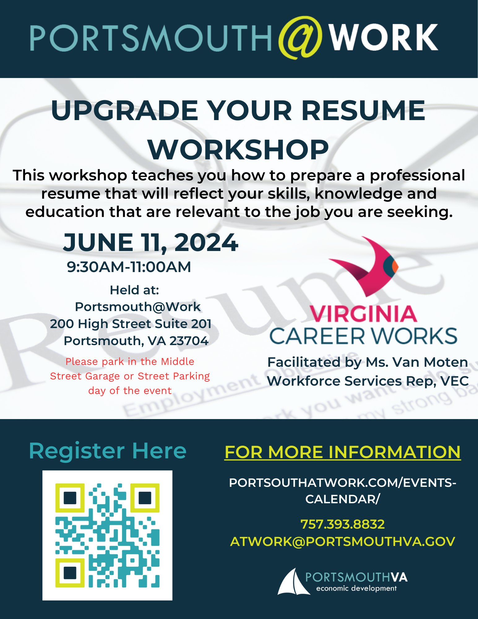 June Resume Workshop 1