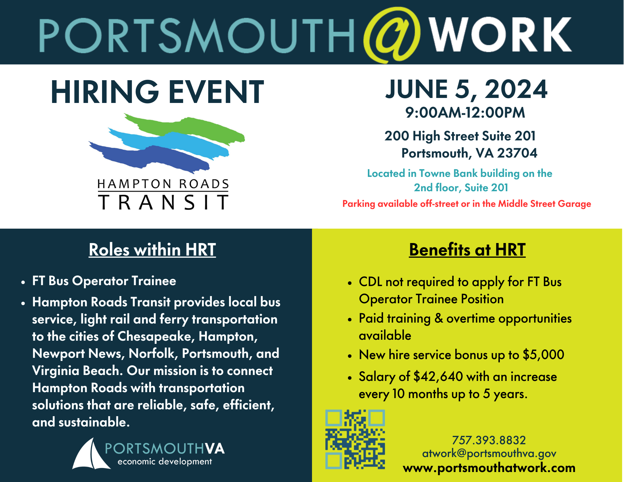 JUNE HRT Hiring Event