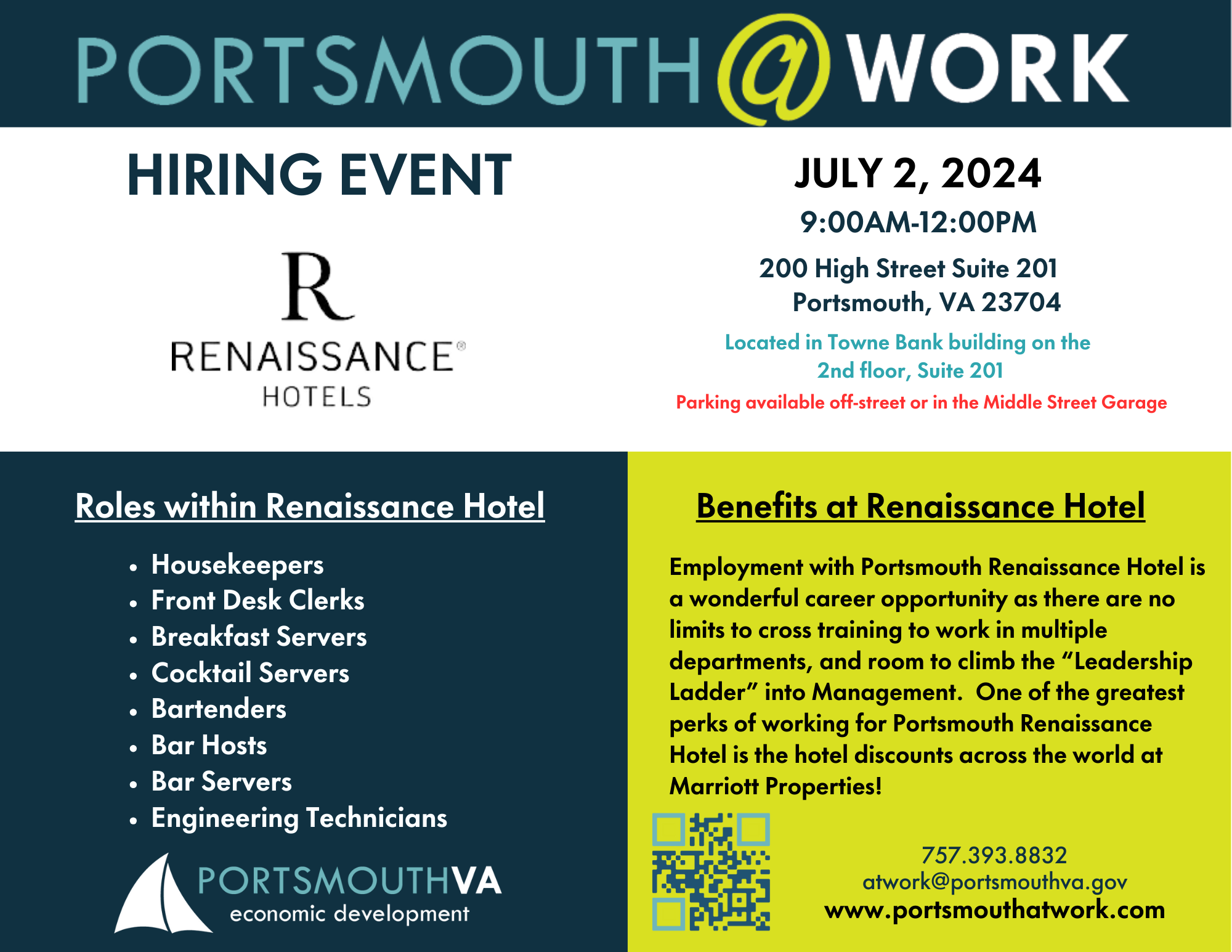 JULY Renaissance Hotel