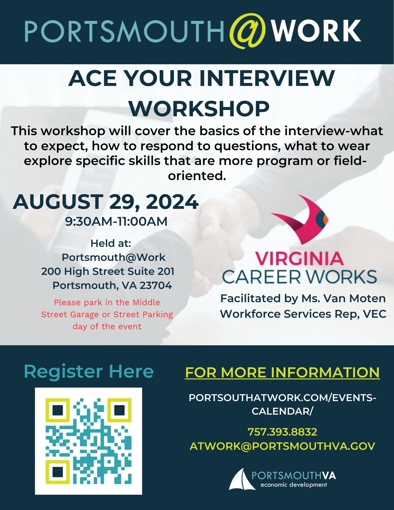 August Interview Workshop