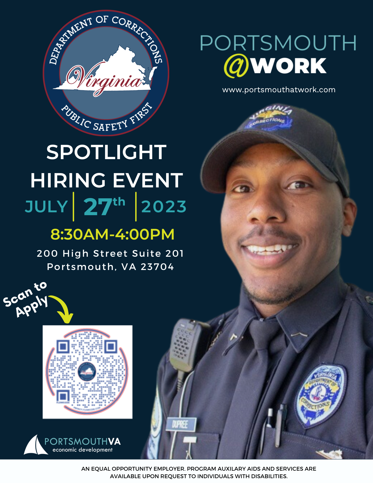 DOC Hiring Event