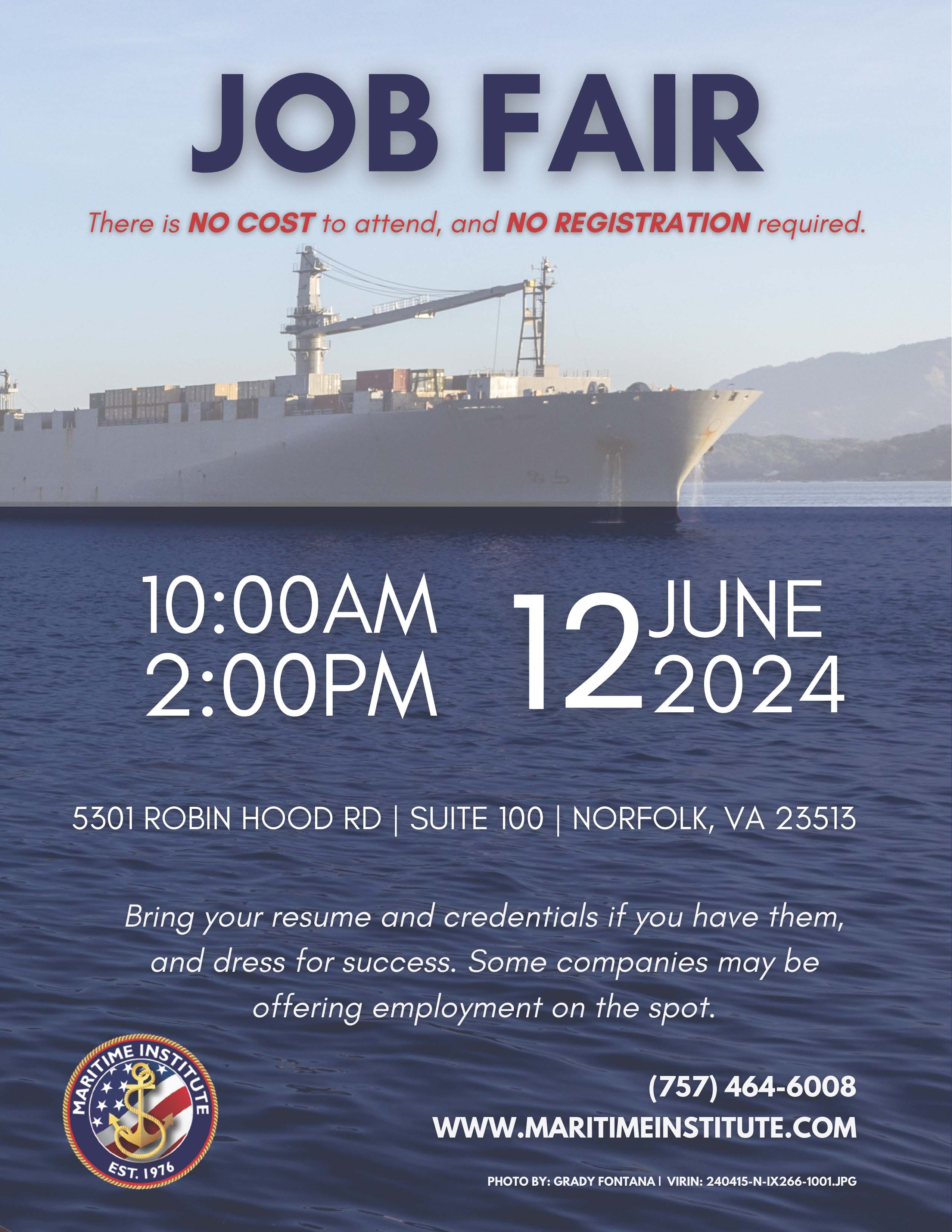 Maritme Institute Job Fair 2024