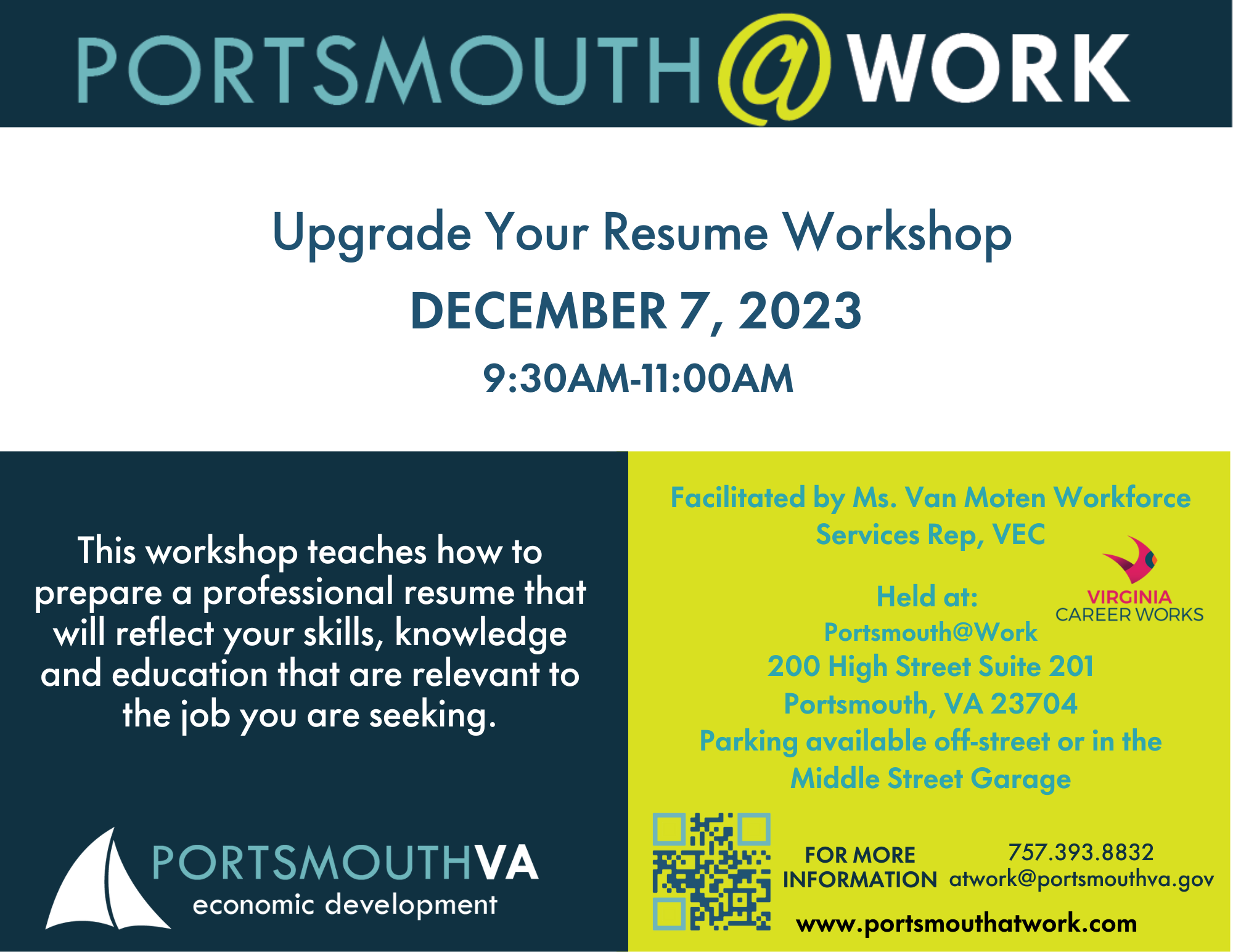 December Career Services Resume